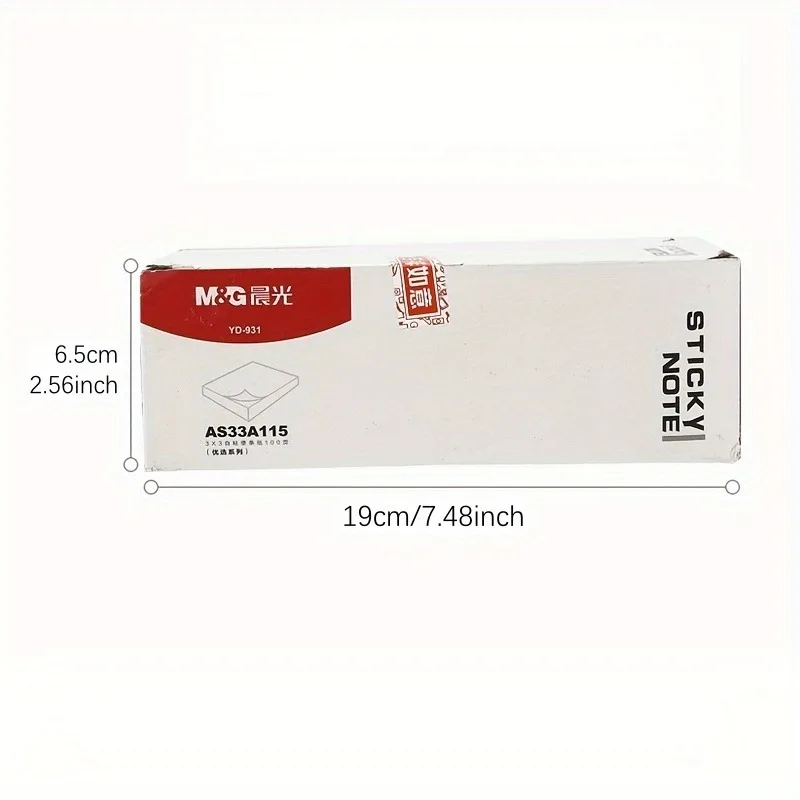 M&G 12 Pcs Sticky Notes Portable Colorful 1200 Sheets 4-Color Note N-Times Memo Pads for Office School