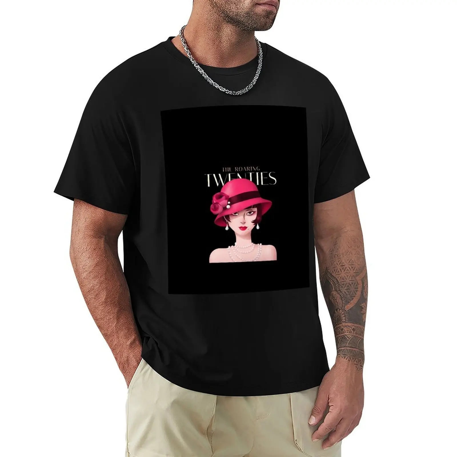 The Roaring Twenties T-Shirt Plus Size Summer Short Sleeve T-Shirt