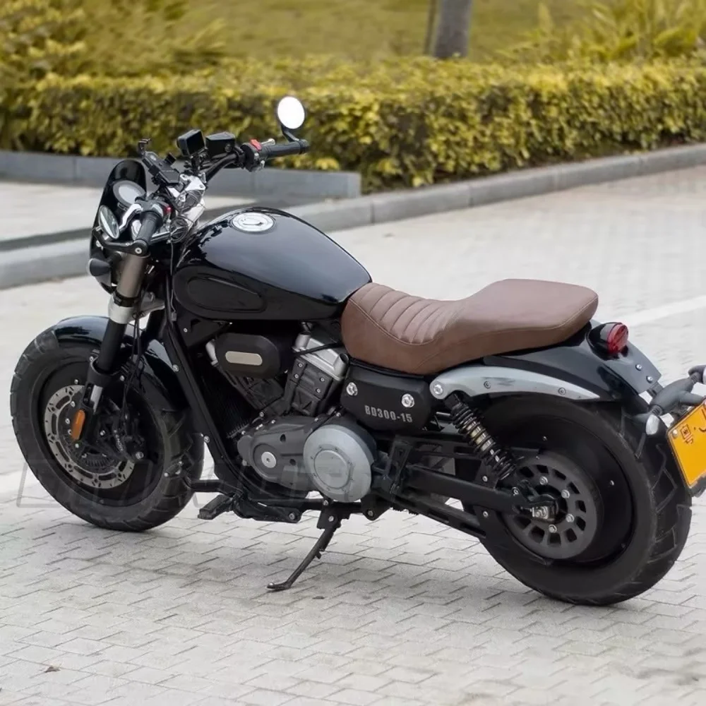 دراجة نارية تمديد مقعد تعديل وسادة مقعد مزدوج توسيع المقعد الخلفي الناعم ل Keeway V كروز 125 Keeway V302c