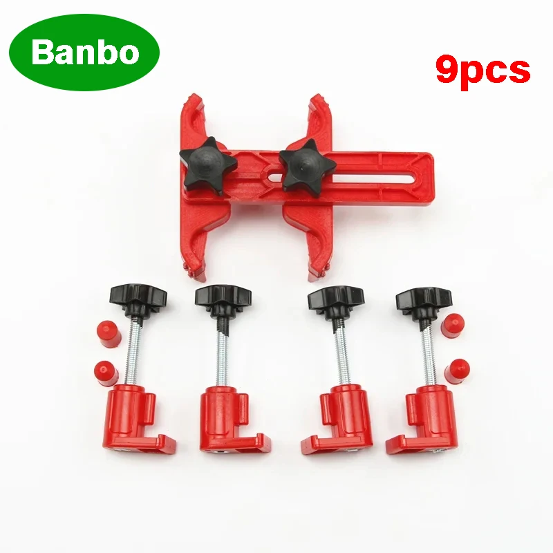 

9Pcs Universal Camshaft Lock Holder Car Engine Locking Fixing Tool Belt Changing Timing Fixture Auto Repair Set