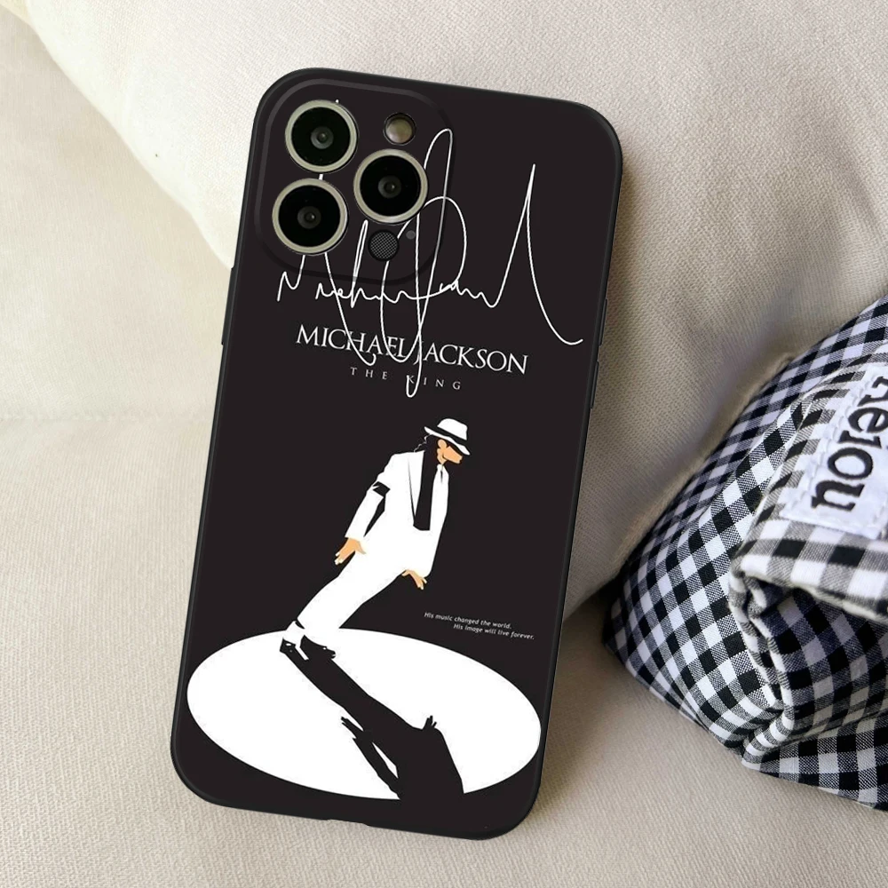 FOR IPhone 13 Pro Max Michael Jackson Phone Case FOR IPhone 14 12 13 7 8 Plus X SE 2020 XR 11 12 Mini XS MAX Covers