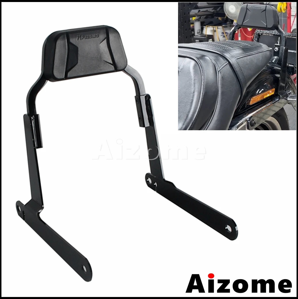 Oparcie motocyklowe Sissy Bar Poduszka na tylne siedzenie do Harley Dyna Switchback FLD Street Bob FXDB FXDBI Wide Glide FXDWG FXDWGI 06-17