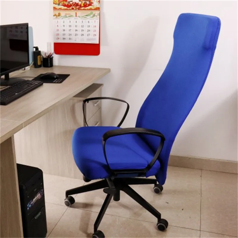 غطاء كرسي ألعاب الكمبيوتر المطاطي المقاوم للغبار وكرسي المكتب وغطاء مرن للمقعد للمكتب المنزلي
