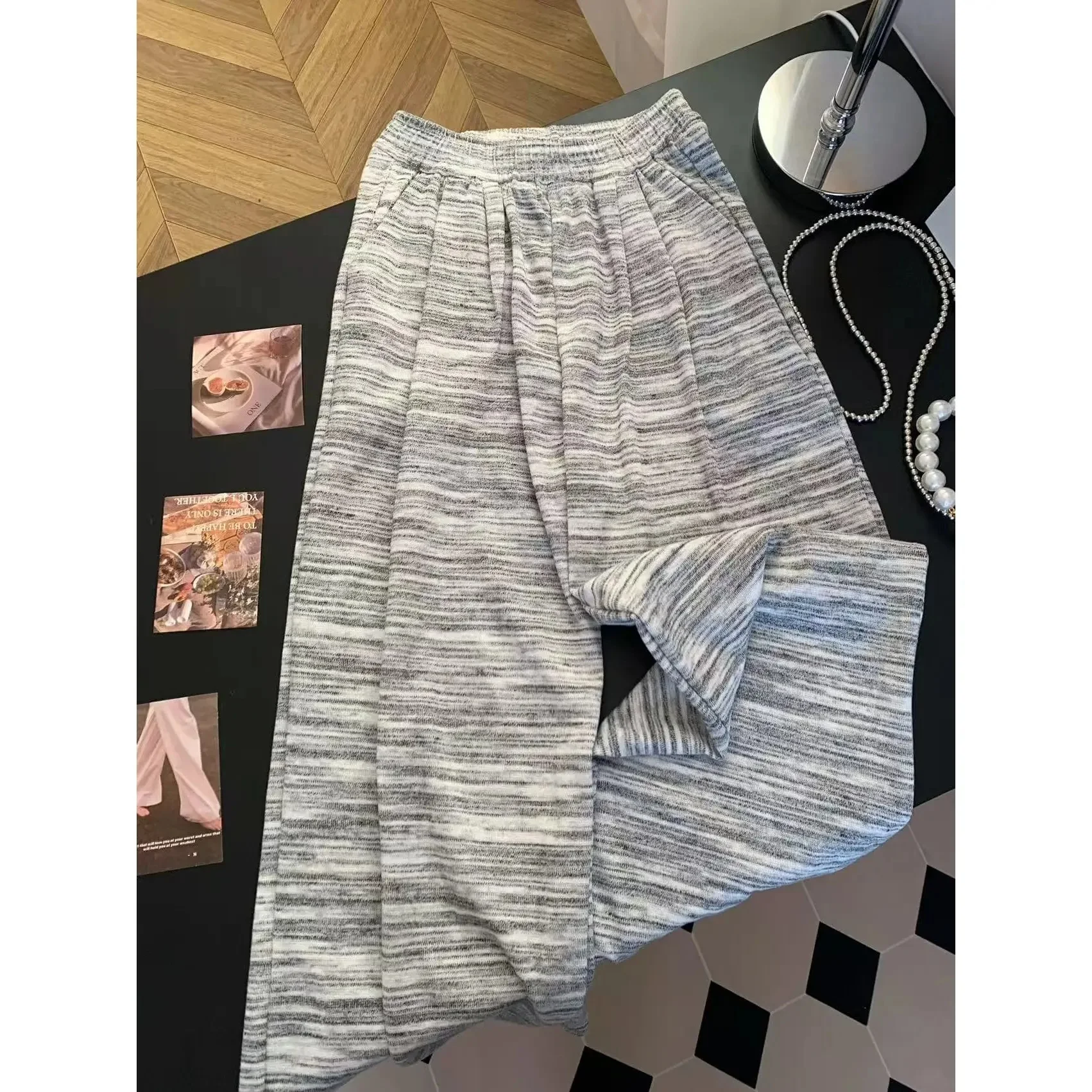 

Повседневные женские кожаные брюки в стиле панк-готика с хромированными пуговицами, молнией и подкладкой, утепленные для зимы