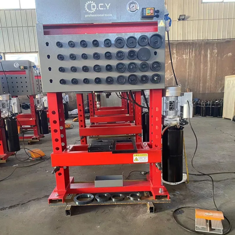 30T Electric Hydraulic Press Auto Bushing Pressing Machine For Control Arm Bushing Removal Installation Workshop Equipment