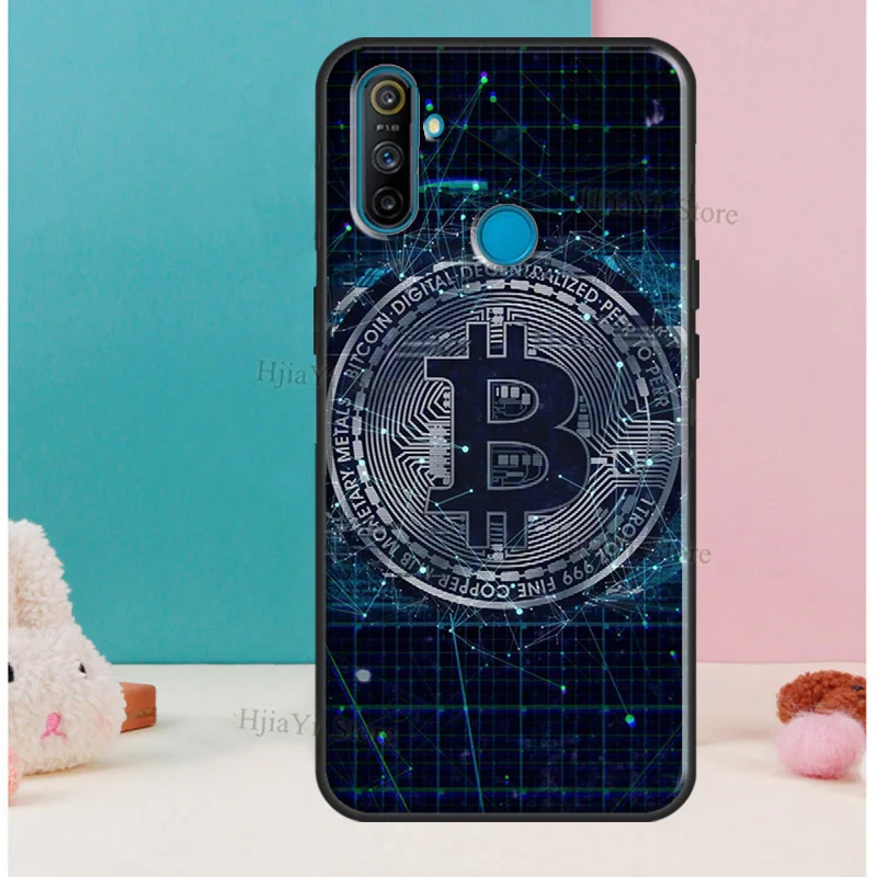 Bitcoin BTC Soft For OPPO Realme 6 7 Pro X7 X50 GT C11 C3 Cover For OnePlus 8 Pro Nord 8T 7T Phone Case