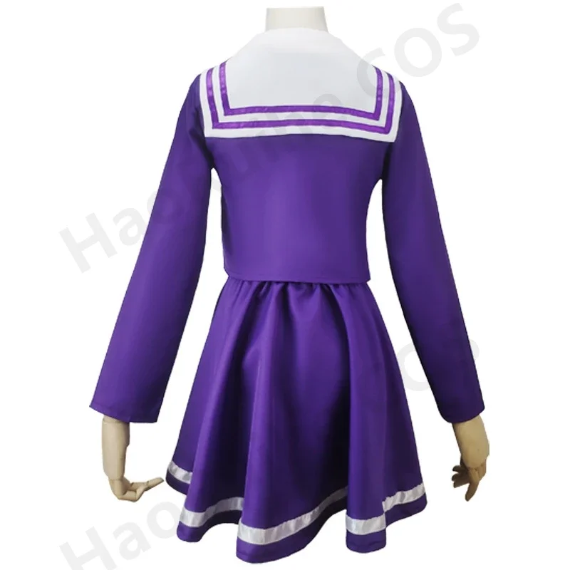 Костюм Широ из аниме «No game no life» для косплея, женская одежда на Хэллоуин, парик для карливального платья, матросский костюм, японская школьная форма