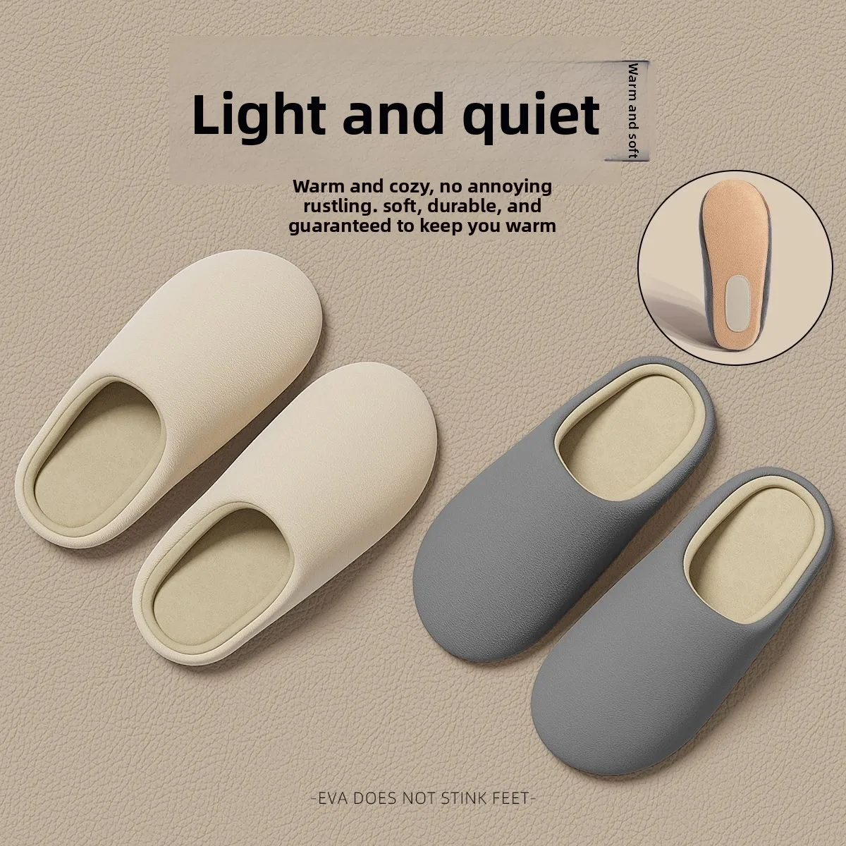 

Нейтральные звукоизоляционные хлопковые тапочки в японском стиле, мягкие нескользящие зимние тапочки для пар, домашняя напольная домашняя обувь