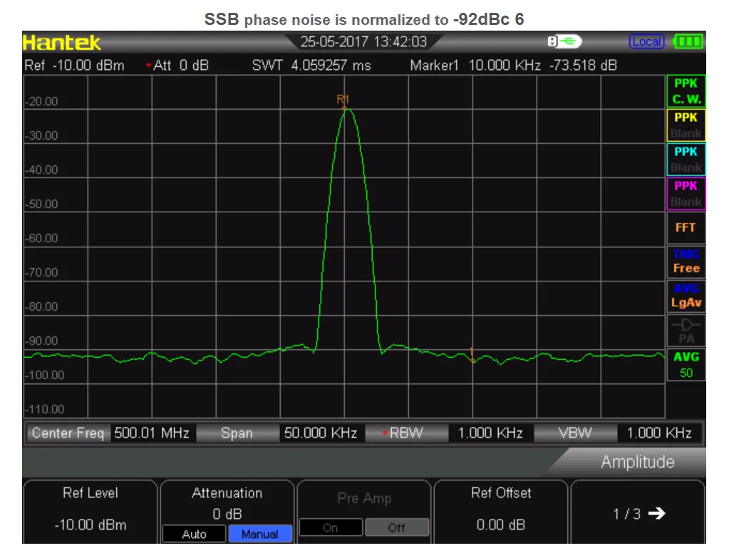 Hantek HSA2016A HSA2016B USB Interface Handheld Digital Spectrum Analyzer with P