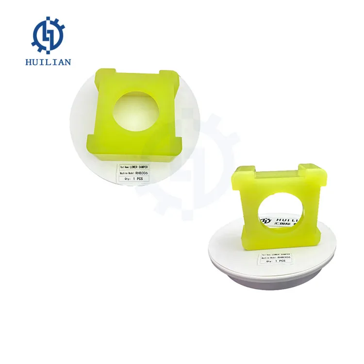 Hydraulic breaker Lower shock pad Rubber shock absorber Hammer elastic buffer for excavators