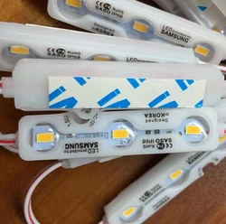 DC12V Samsung Chip moduł LED światło 3LEDs 1.5W Super jasny projekt reklamowy moduł LED lampa IP68 5630 LED znak podświetlenie