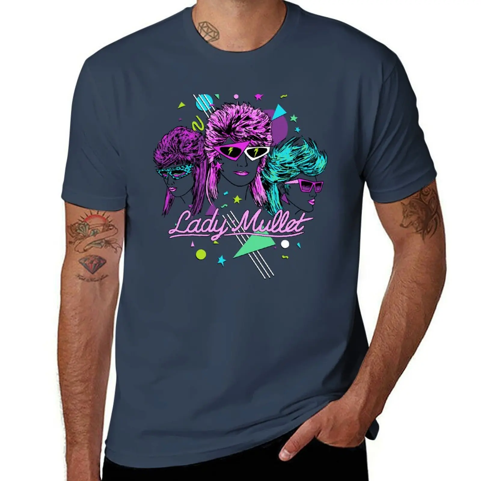 

Lady Mullet T-Shirt t shirts for man slim fit graphic t shirts for man t shirt custom print T-Shirt