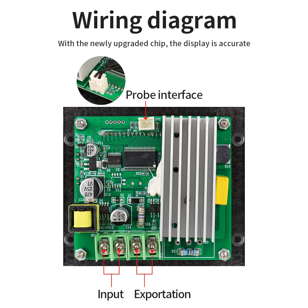 ZFX-W2141เทอร์โมสตัทดิจิตอล AC 220V LCD ปรับอุณหภูมิได้พร้อมหัววัดความร้อน NTC