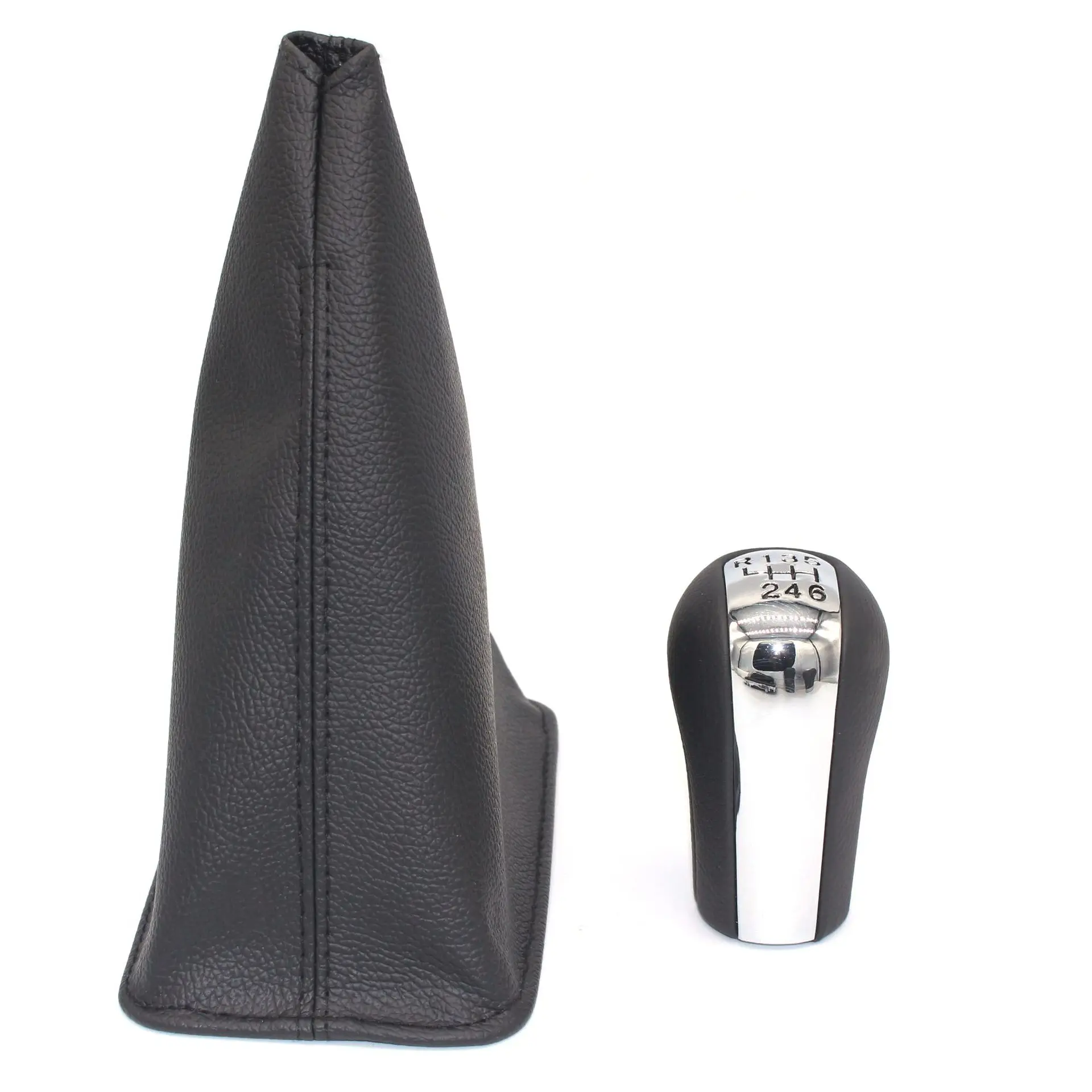 Suitable for Toyota car gear shift dust cover leather stitching gear cover gear cover cab accessories