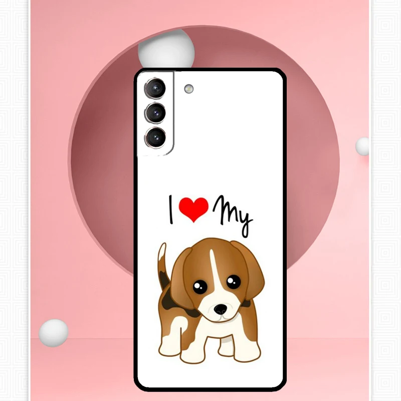 Beagle Dog Cover For Samsung Galaxy S23 S24 Ultra S8 S9 S10 S22 Plus Note 10 20 Ultra S20 S21 FE Case image 6