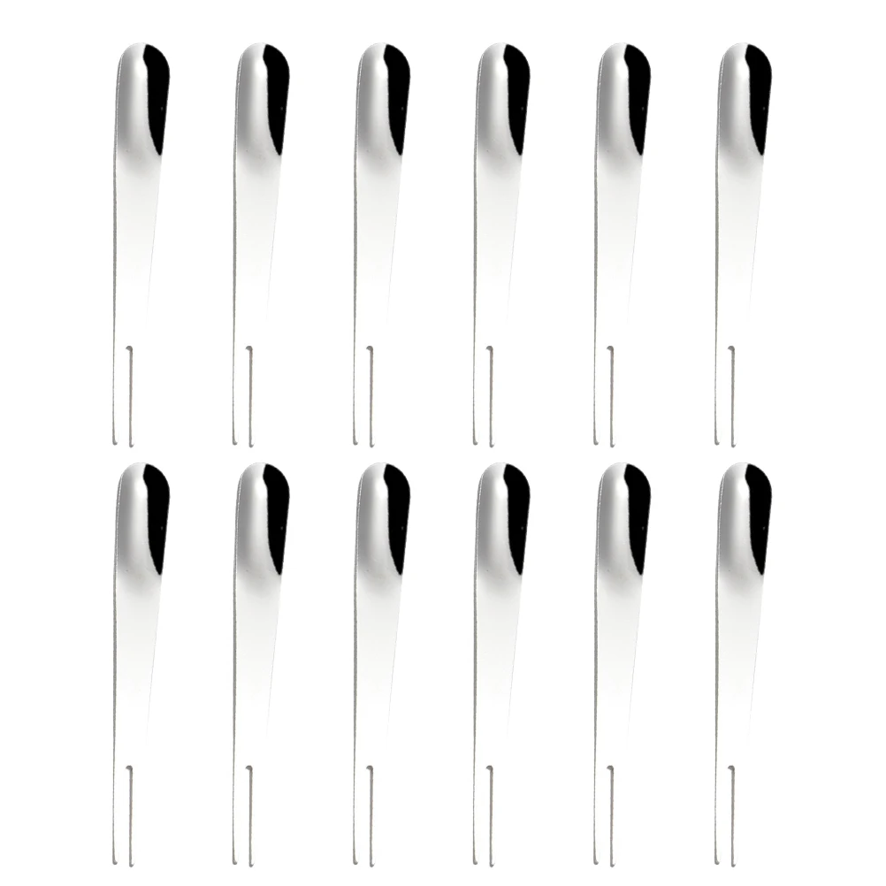 

20 Pcs Fruit Cake Forks Stainless Steel Salad Dessert Puree Scoop Tableware Baby Food Forks Strong Smooth Kitchen Bar Utensils