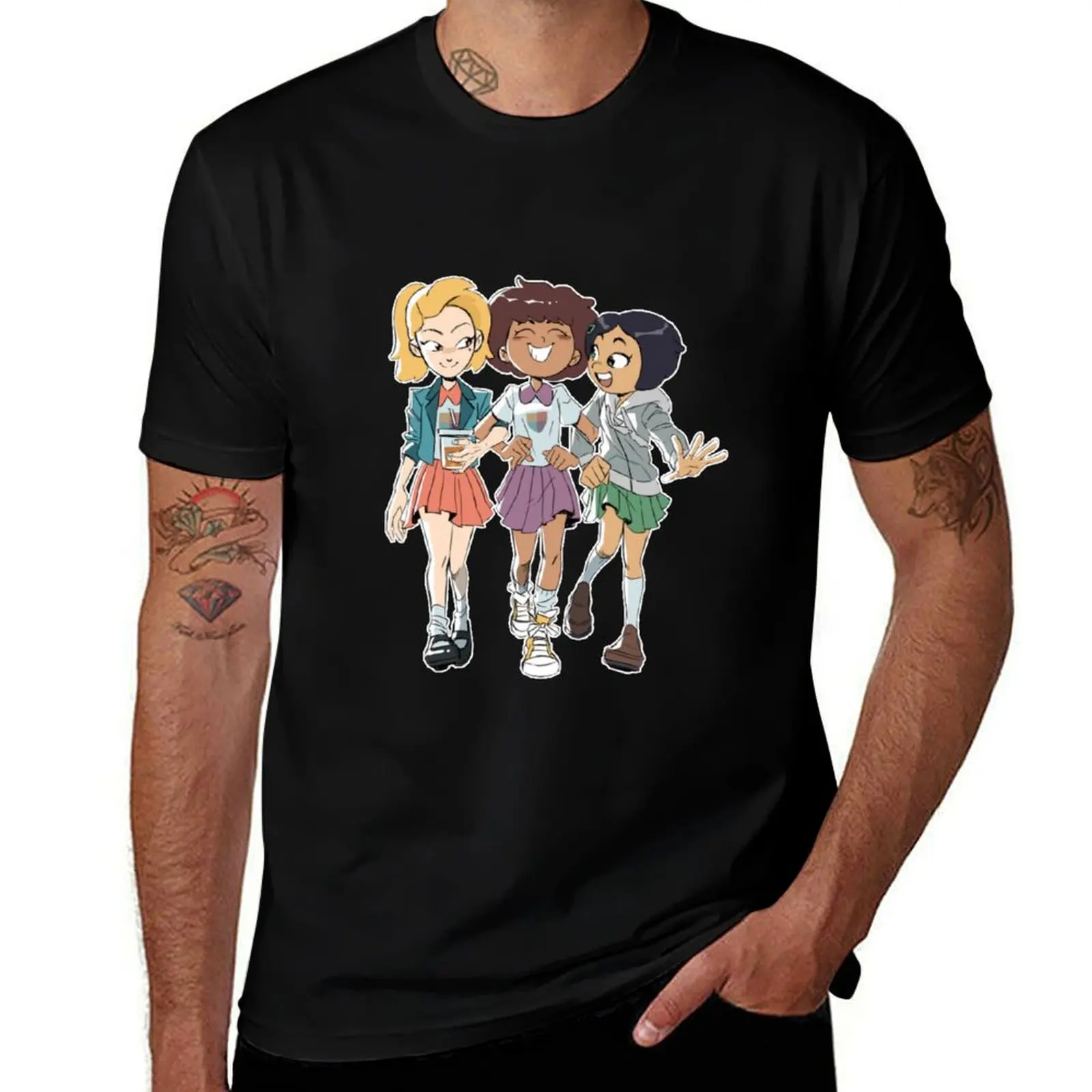 Amphibia T-Shirt custom shirt plus size clothes anime clothes tops cotton t shirt men