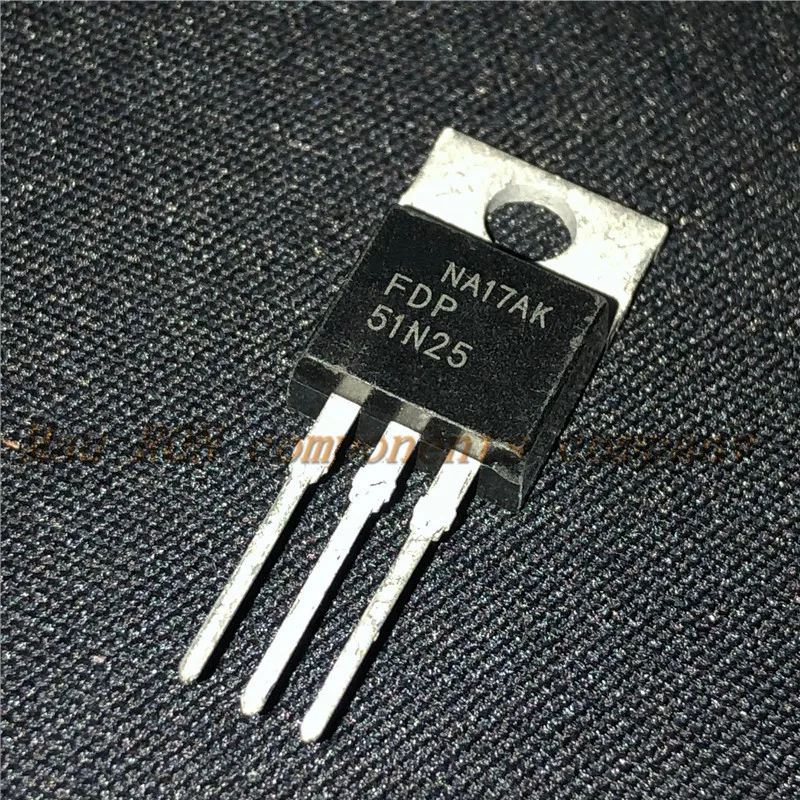 10PCS/LOT  FDP51N25 51N25 TO-220  Field effect tube