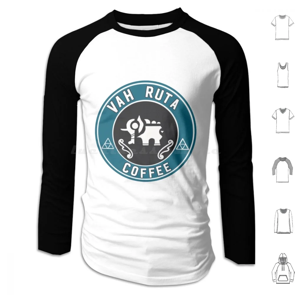 Vah Ruta Coffee Hoodies Long Sleeve Breath Of The Wild Legend Of Link Loz Korok The Legend Of Video Games Game Cute