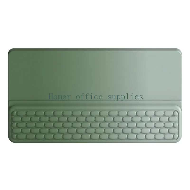 K43B Comfortable Keyboard Wrist Rest Pad Memory Foams And PU Base For Long Typing