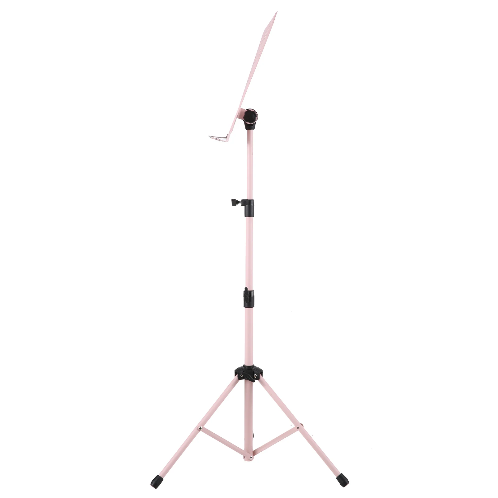Portable Metal Music Stand Detachable Musical Instruments for Piano Violin Guitar Sheet Music Black