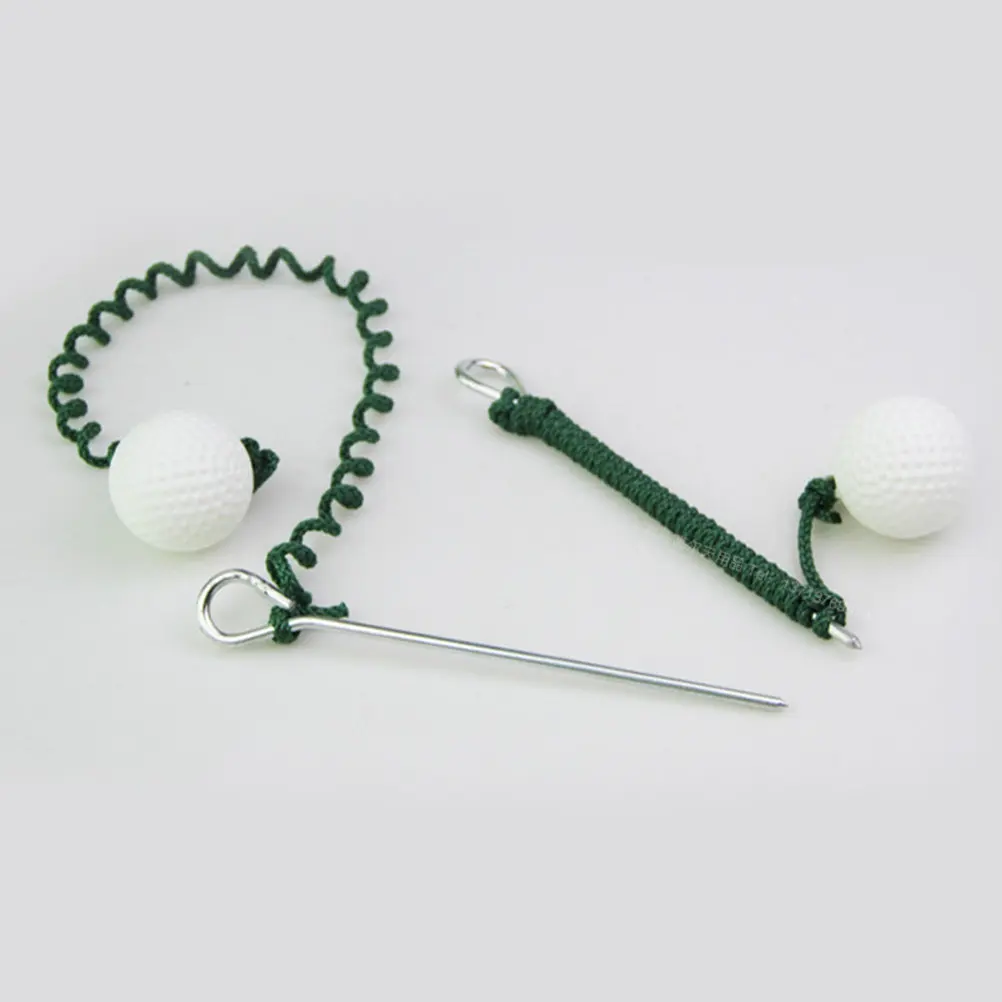 Training Rope Ball Fly Cord Golf Swing Practice Tool for Beginners Visual Ball Flight Tracking Quick Warm Up Session Skill