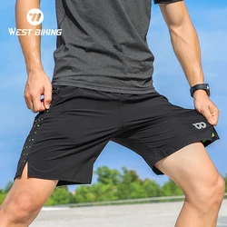 WEST BIKING Running Shorts Unisex Clothing Exercise Gym Shorts Jogging Fitness Breathable Cycling Outdoor Sports Equipment