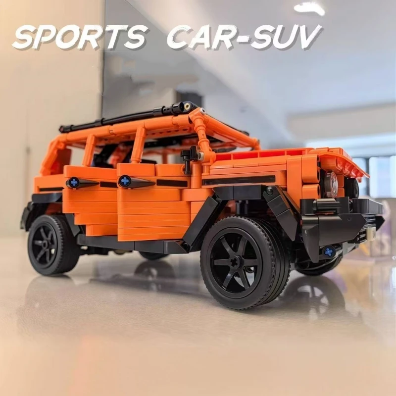 التقنية 1:14 المهنية خط الطرق الوعرة سيارة بنة G500 SUV البناء الطوب مركبة لعبة مجسمة هدية للطفل الكبار