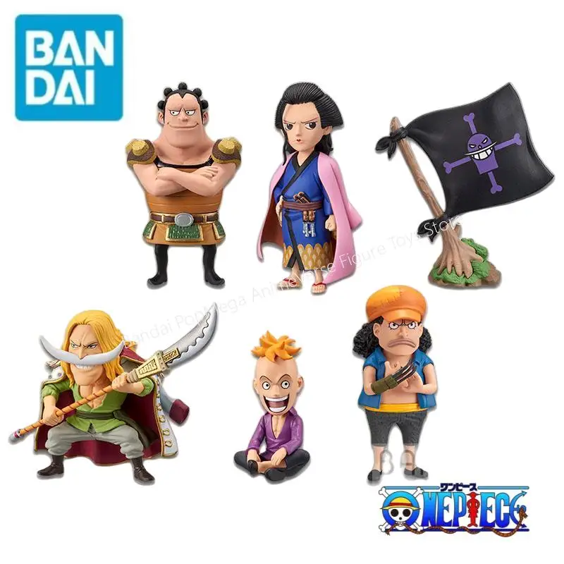 In Stock Original Bandai One Piece Banpresto Wcf Holiday Gifts 100% Genuine Wano Country Think Back 3 Figurine Model Statue Toys