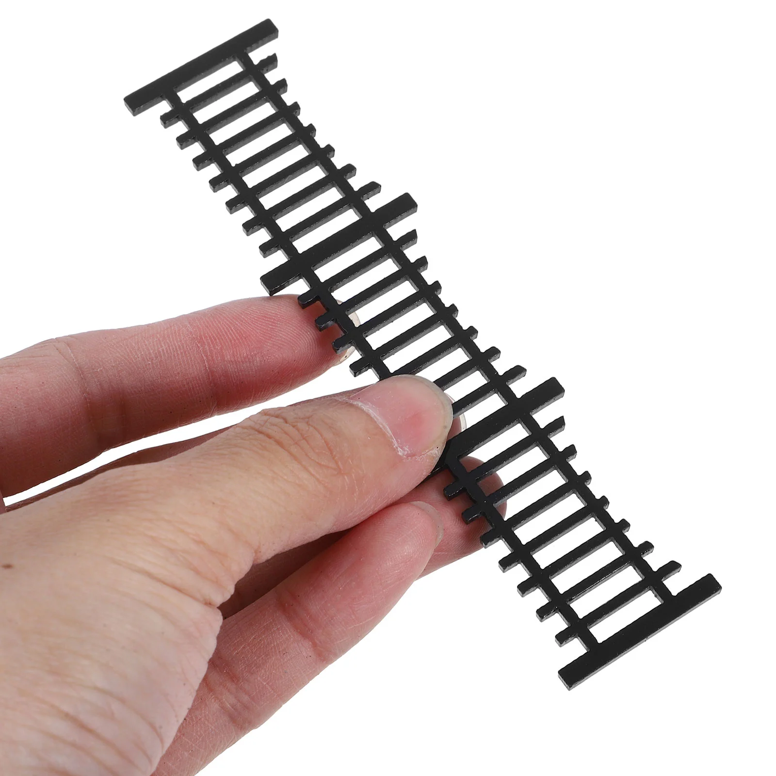 8 Pcs Mini Fence for Crafts Model Fairy Garden Accessories Outdoor Small Dollhouse Baby