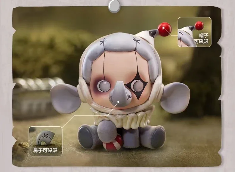 POP MART Skullpanda The Mare of Animals Series Blind Box Toys Anime Action Figure Caixa Surprise Mystery Box Dolls Girls Gift image 3
