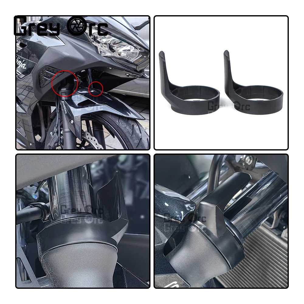 

For Kawasaki Ninja400 Ninja 400 Front Shock Absorber Wear Shock Sleeve Suspension Damper 2017-2023 2018 2019 2020 2021 2022