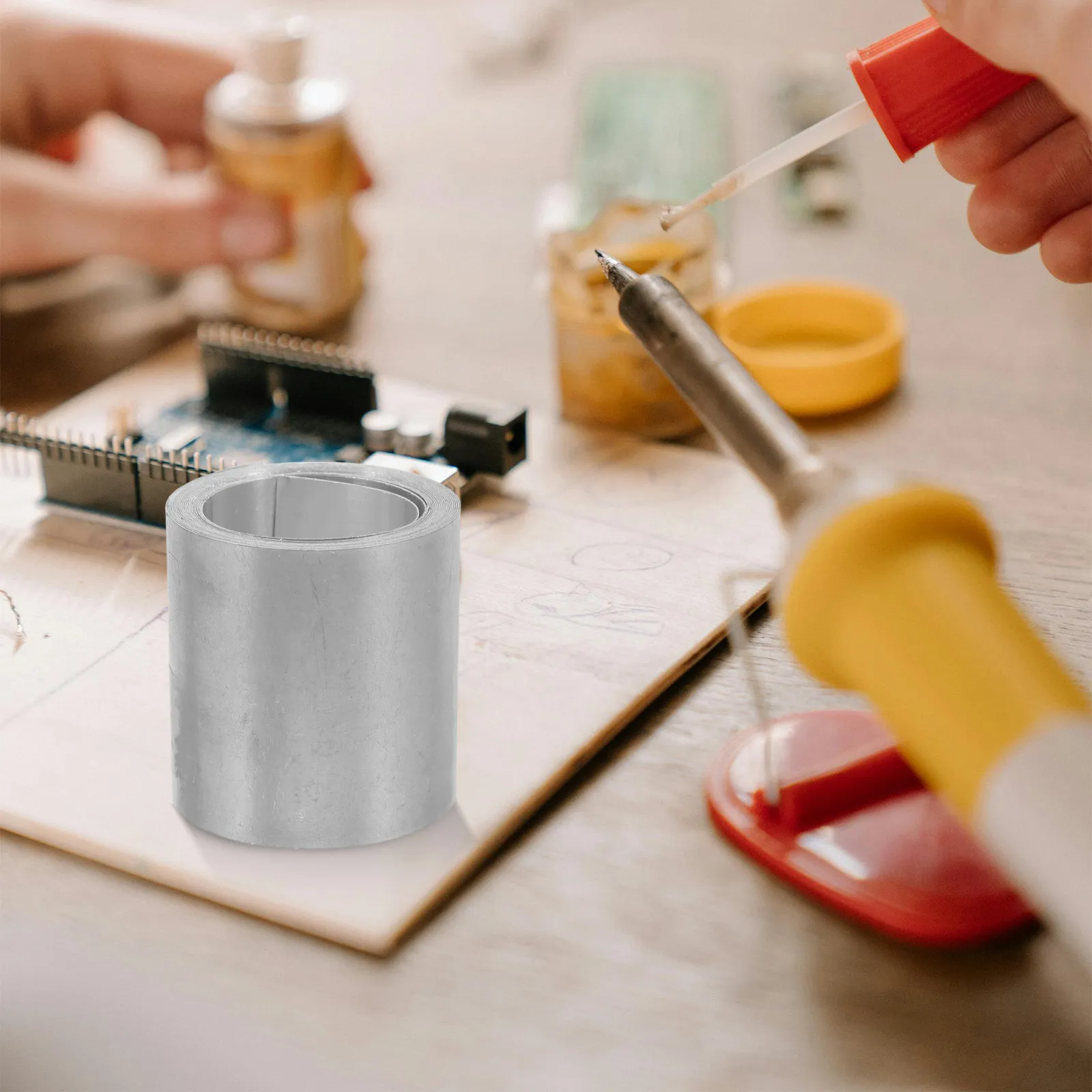 

1 Roll Aluminum Plate DIY Fruit Science Experiment Creative Learning Environmental Awareness Zinc Copper