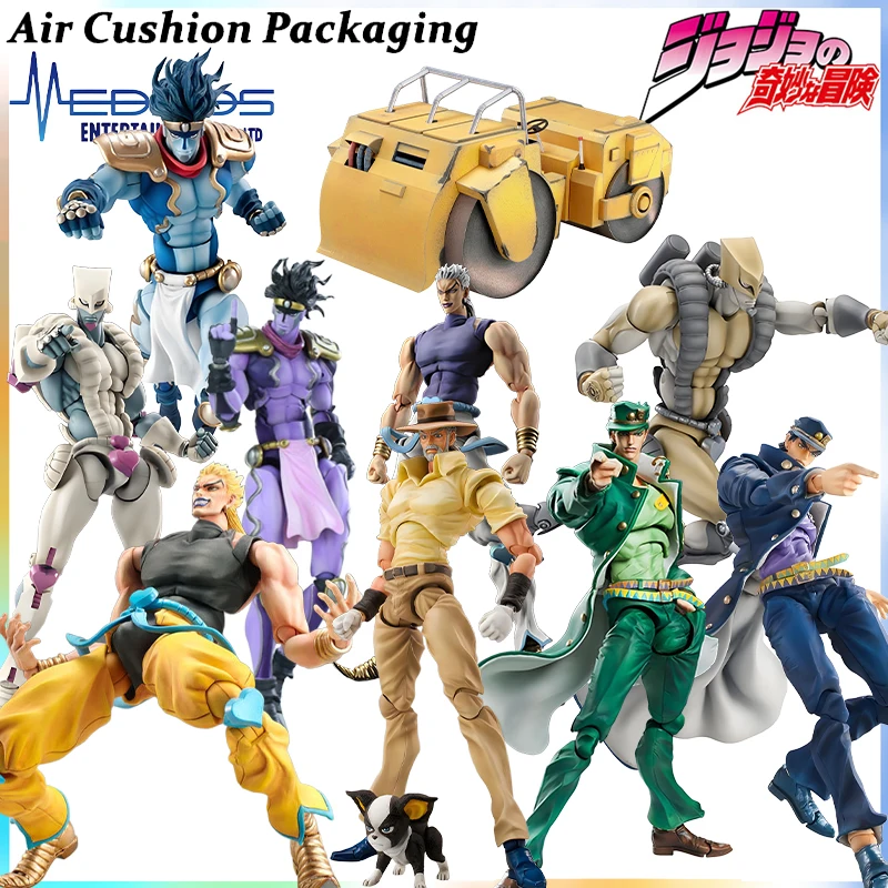 

Medicos Genuine Super Action Statue Series JoJo's Bizarre Adventure Part3 2ND Jotaro Kujo Dio The World Action Figures Model Toy