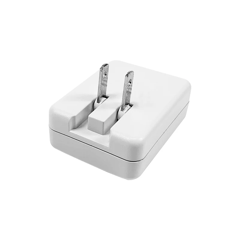Compact USB Wall Charger Retractable Power Adapter