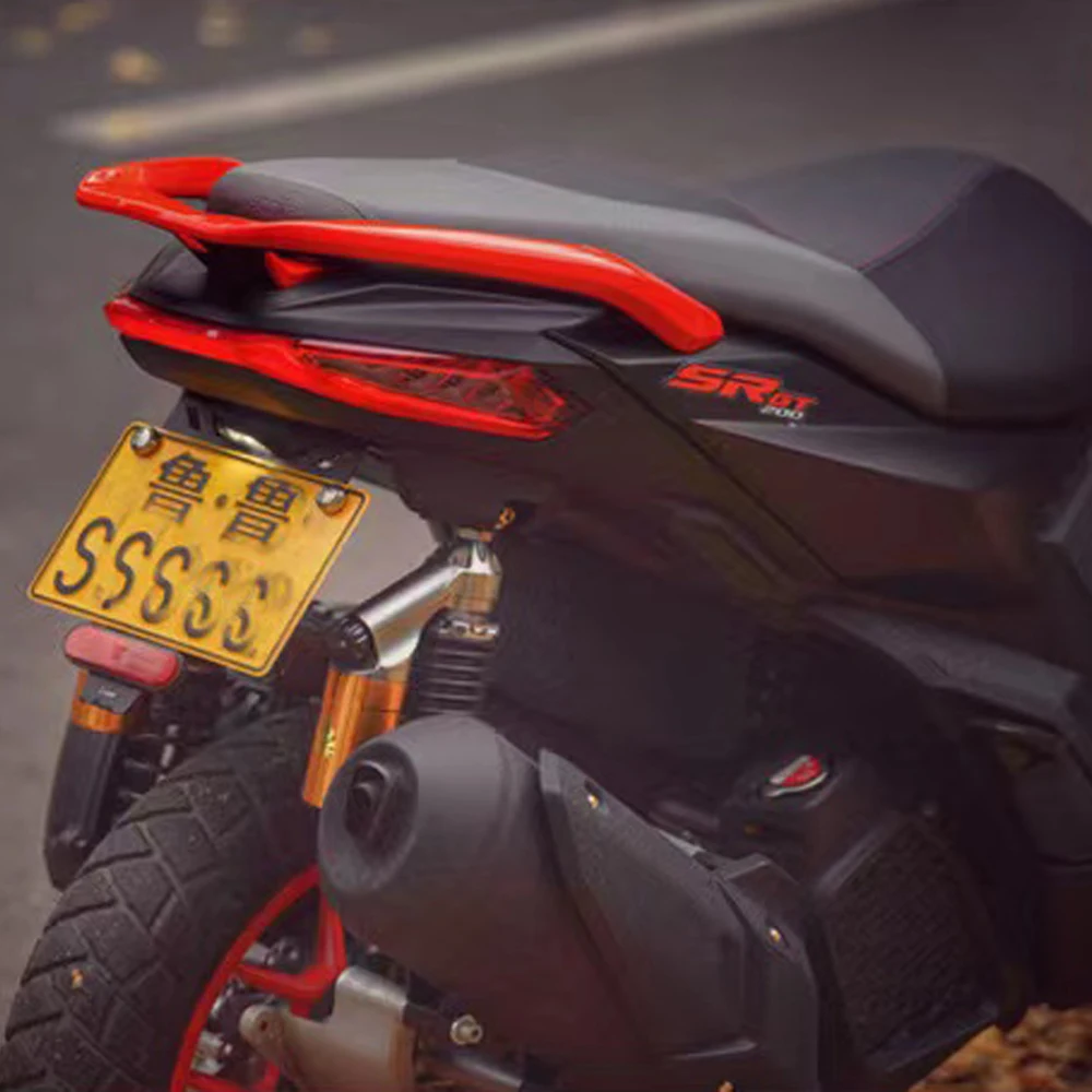 오토바이 수정 짧은 꼬리 번호판 프레임, 짧은 꼬리 번호판 프레임, Aprilia SRGT200 SR GT 200 용