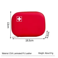 Portable Empty EVA Hard Shell First Aid Kit Case - Waterproof Emergency Medical Storage Bag for Car Home Outdoor Travel 3