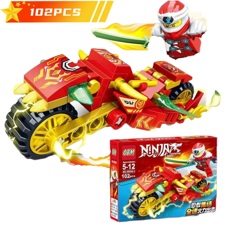 Technical Expert Famous Motorcycle Ninja Building Blocks Mini Model Action Figures Simulation Locomotive Transformation Toy Gift