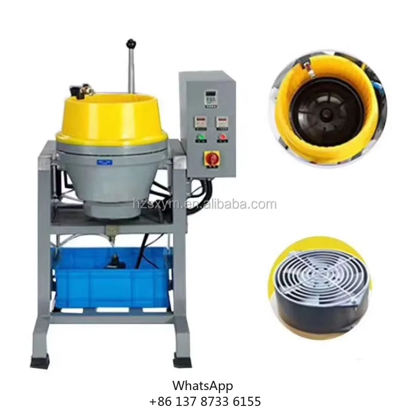 Wet Dry High Efficiency Metal Vortex Precision Centrifugal Disc Finishing Machine Motor Bearing High Safety Supplier Good Price