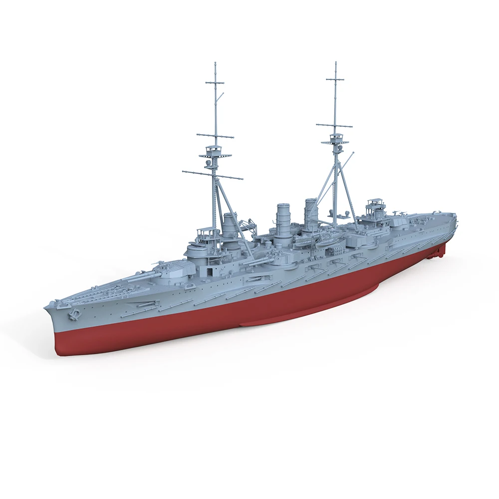 SSMODEL SS535 1/700 Military Model Kit IJN Kawachi class Settsu Battleship 1920 Miniature Static Model