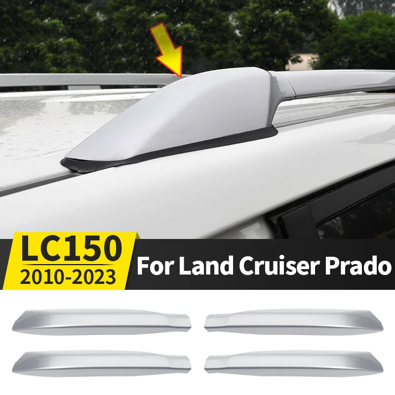 For Toyota Land Cruiser Prado 150 2010-2023 2022 Exterior Accessories Roof Rack Cover Lc150 Fj150 Luggage Rack Replacement Parts