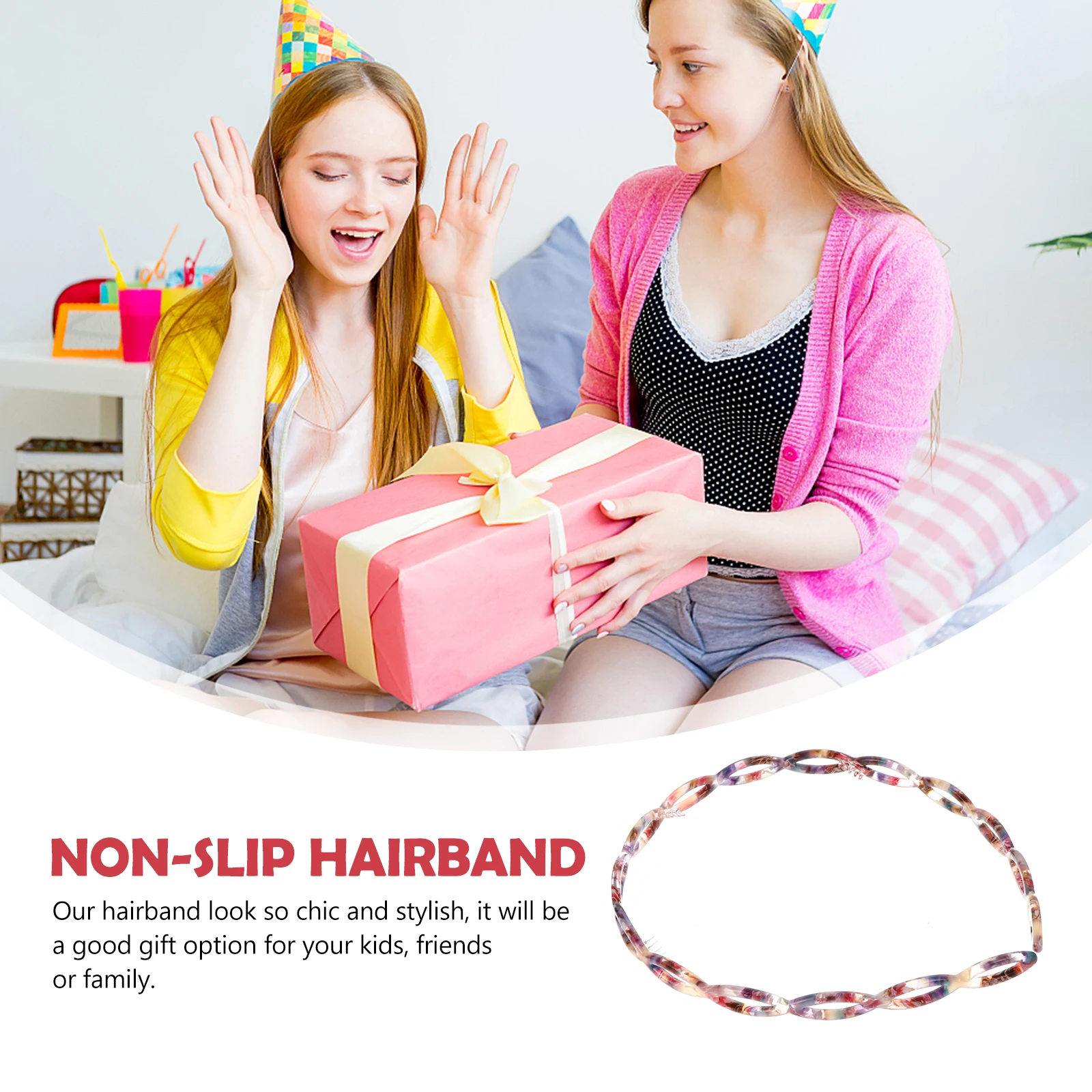 

Non-Slip Shower Headband Hairband For Bathing Makeup Spa Face Washing Compact Durable Comfortable Fashion Decorative Female