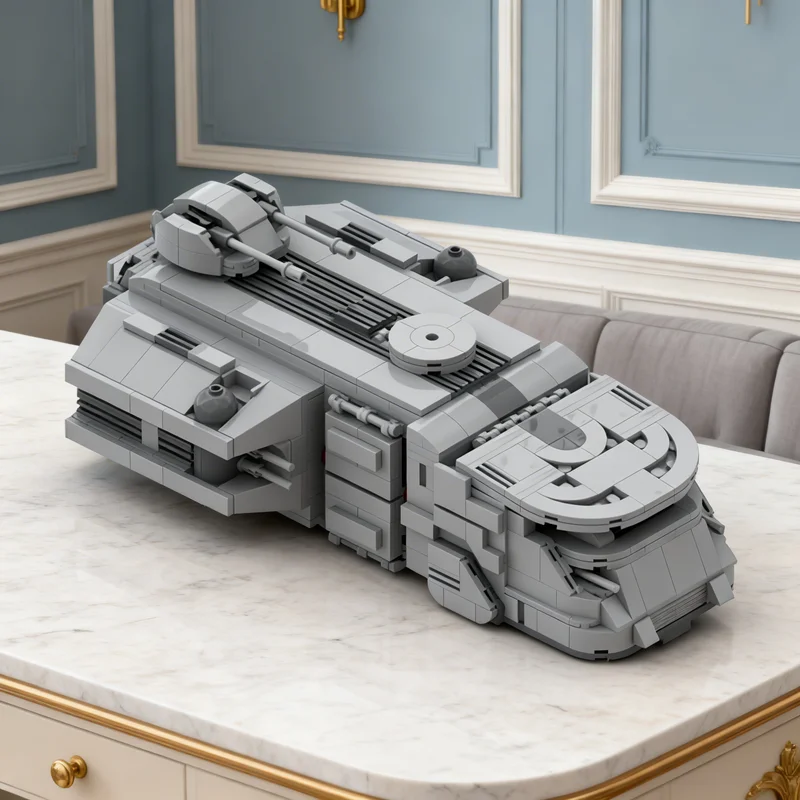 

800pcs MOC Imperial Trexler Marauder By Papaglop Star Battle Model Building Blocks Architecture Toy Christmas Gifts Brick Kids