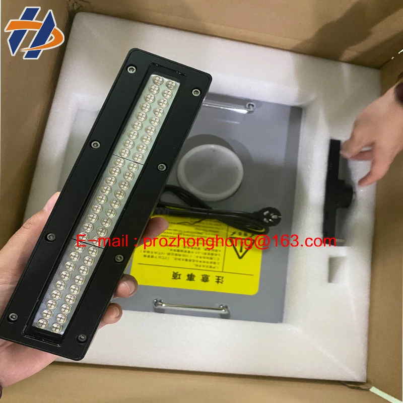 Digital Printer Illumination Surface 180 * 15mm Variable Data UV Inkjet Printer LEDUV Curing Lamp  UV Ink 2 PCS Lamp