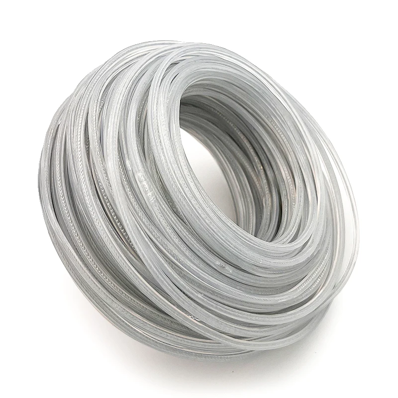Trimmer Line Brush Cutter Accessories 3.0mm Round Trimmer Line Nylon Wrapped Steel Wire Grass Cutter String Replacement Parts