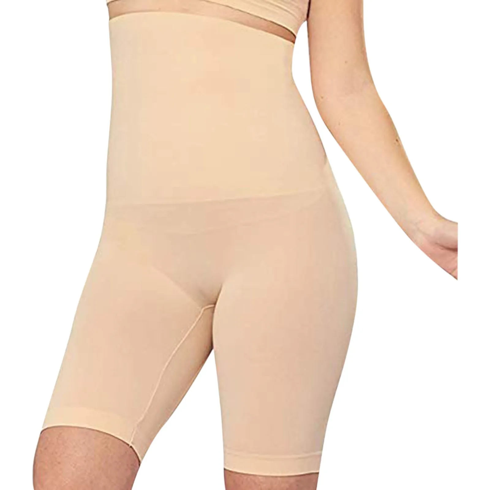 Leggings de una pieza sin costuras para mujer, bóxer de recuperación posparto, cintura alta, pantalones cortos ajustados de seguridad, Control Abdominal, levantamiento de cadera