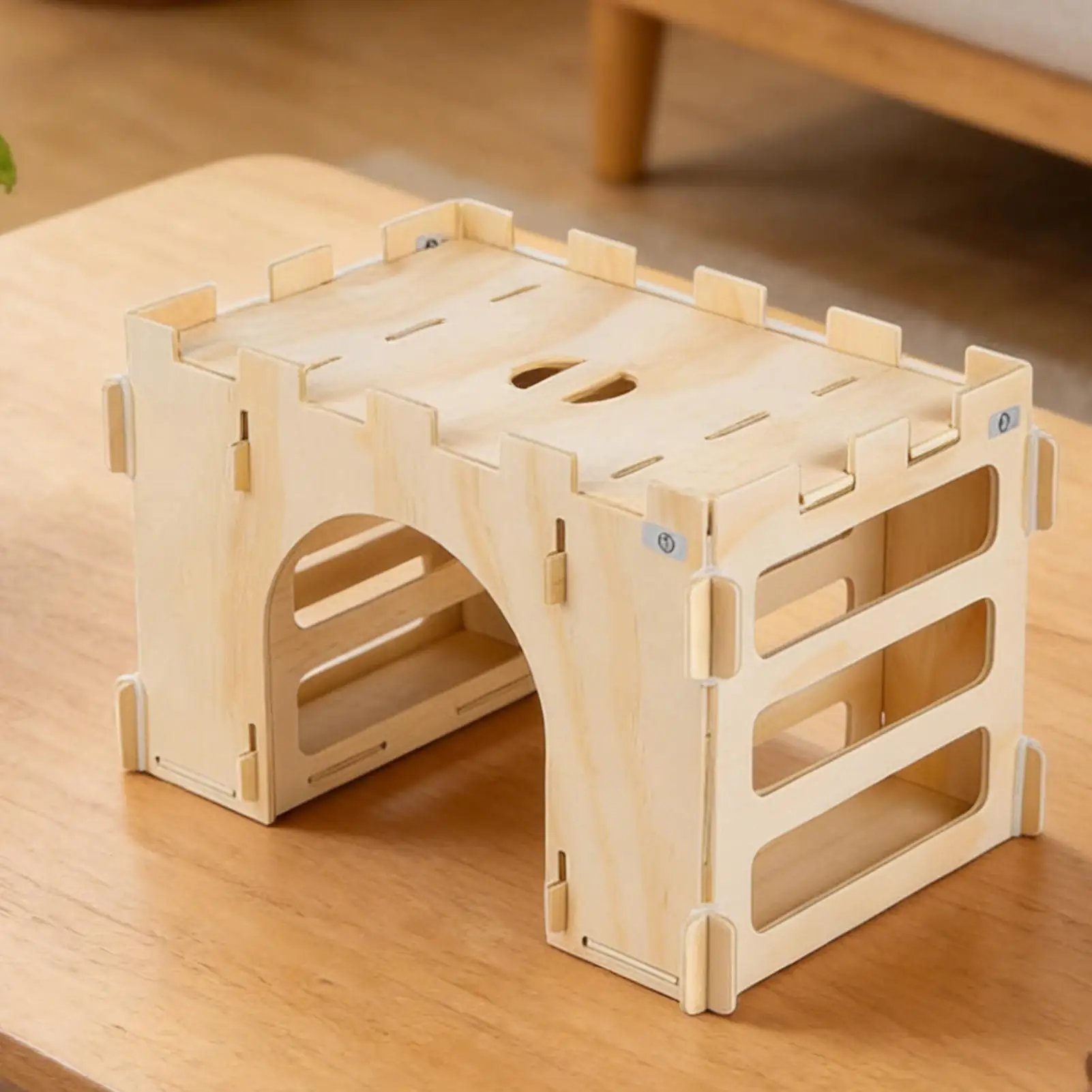 

Домик для кроликов, разборный, для использования в помещении, небольшой вольер для животных, замок для шиншилл, игровая площадка для кроликов, вольер для шиншилл и ежей