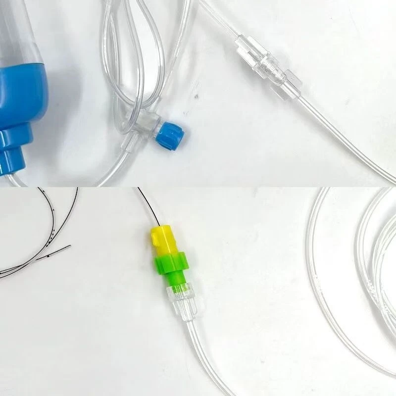 50Pcs Disposable Infusion Extension Tube Iv Infusion Extension Line PVC Connecting Hose 30cm 50cm 100cm Veterinary Supplies - view 4