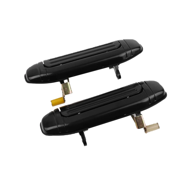 # 538O 2 قطعة مقبض الباب الخلفي للسيارة ميتسوبيشي مونتيرو باجيرو V46 V31 V32 V33 1992-2000 (أسود) #5