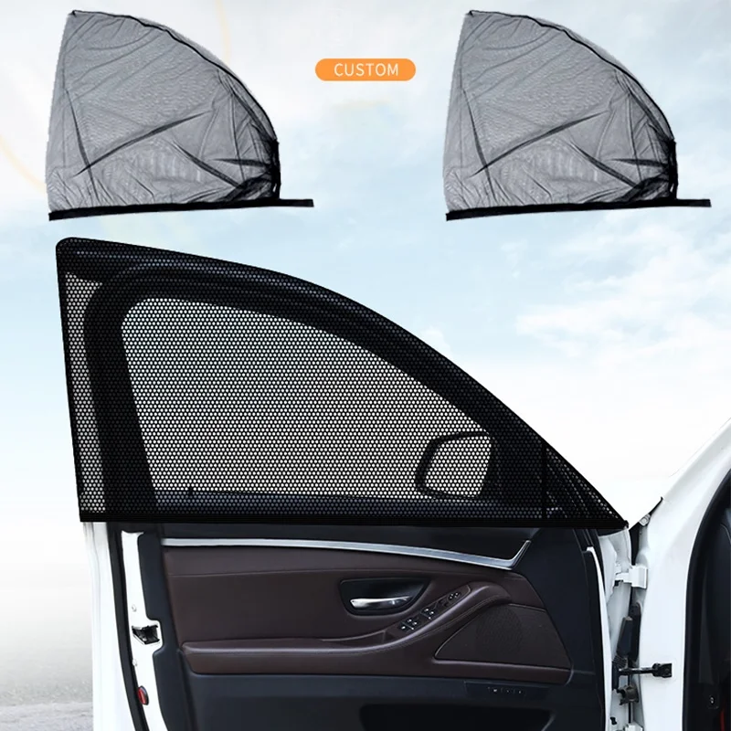 2PCS Car Sun Shield Styling Accessories Sun Side Window Shade Curtain Rear window Cover UV Protection Sunshade Visor Shield